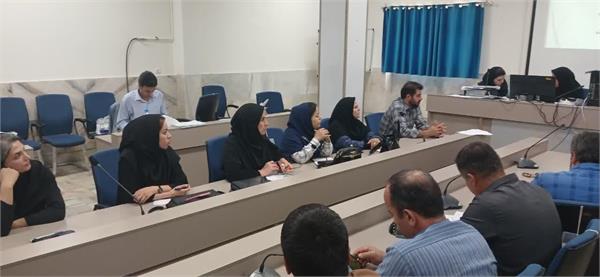 💠برگزاری کمیته و جلسه آموزشی  مراسم اربعین شبکه بهداشت شهرستان صحنه.