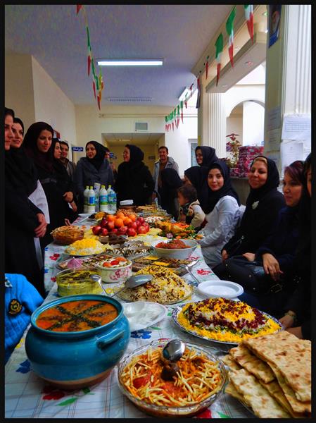 جشن غذای سالم مرکز شماره 1 صحنه + تصاویر