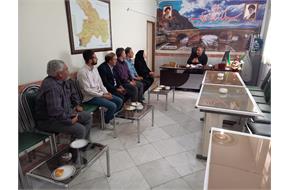 تقدیر و تشکر از رئیس آموزش و پرورش و مدیر دبیرستان حضرت حضرت زینب (س) دینور:توسط مدیر شبکه و بهداشت و درمان شهرستان صحنه