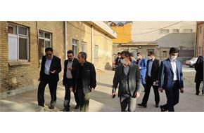 ⏹بازدید و پایش معاون درمان دانشگاه از بیمارستان دکتر معاون شهرستان صحنه