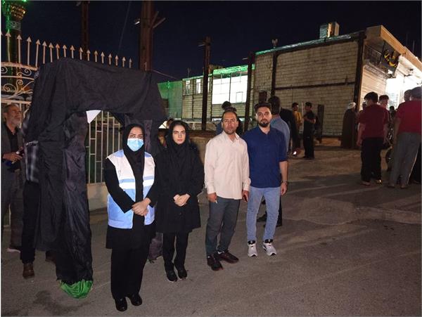 🟤اعزام کاروان 4 نفر از کارکنان شبکه و بهداشت شهرستان صحنه به مرقد مطهر امام خمینی (ره)