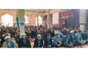 🔻سومین سالگرد شهادت سردار شهید حاج نادر بیرامی با حضور مدیر شبکه وریئس مرکز بهداشت و کارکنان شبکه بهداشت و درمان و مسئولین و مردم شهید پرور شهرستان صحنه و با سخنرانی سردار قنبری جانشین فرماندهی سپاه حضرت نبی اکرم استان کرمانشاه برگزار گردید.