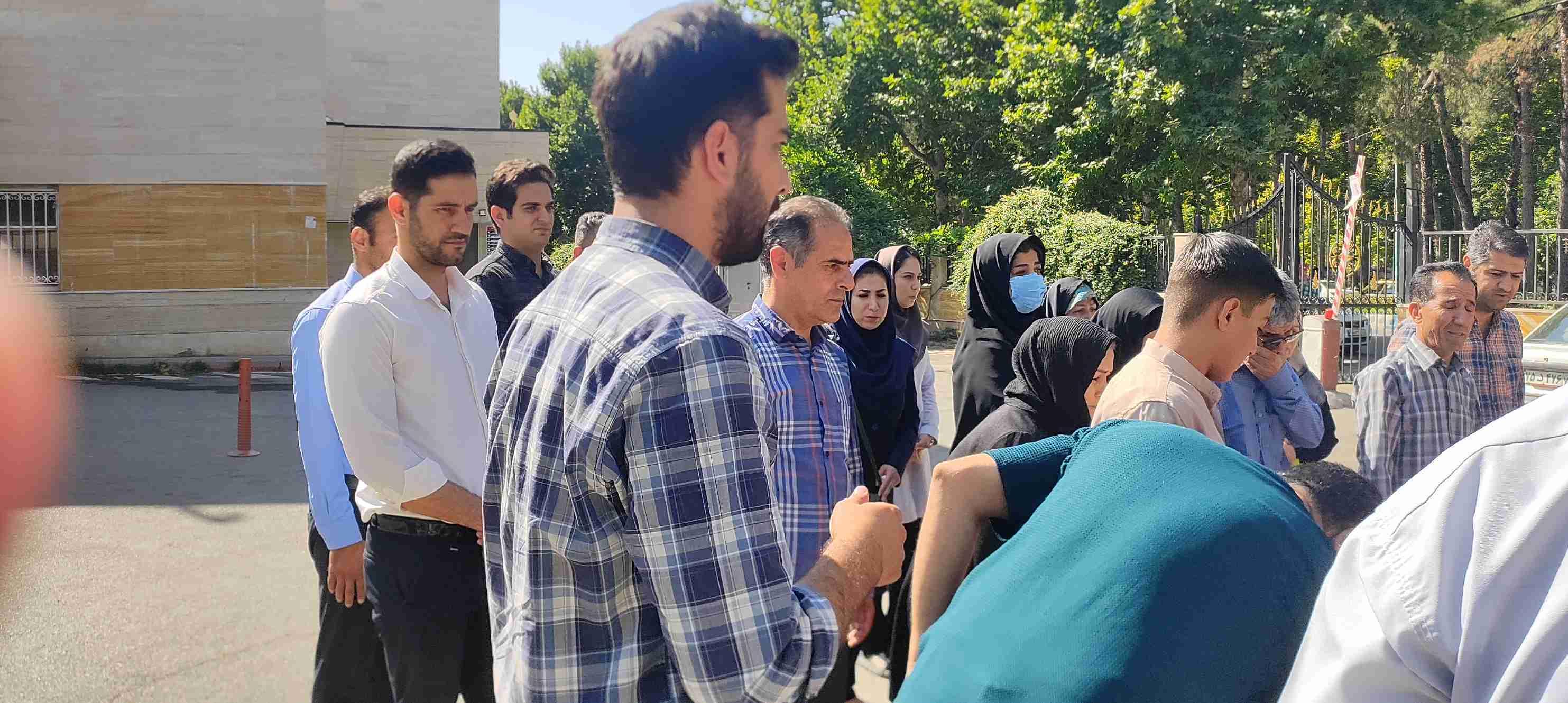 تشییع پیکر شهدا