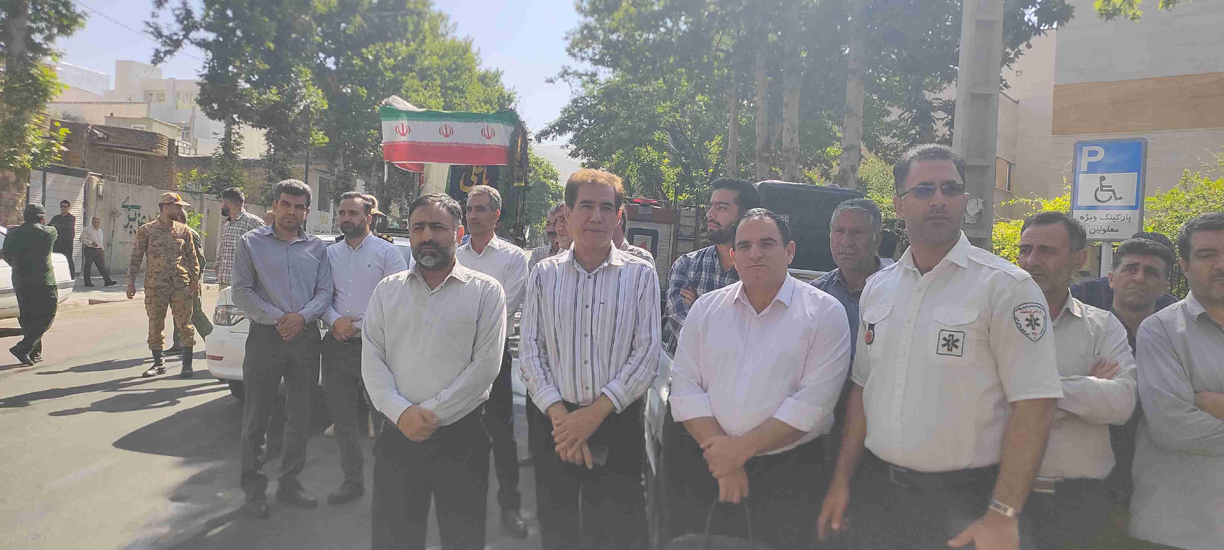 تشییع پیکر شهدا